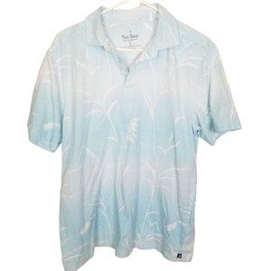 Nat Nast Luxury Originals Mens L White Palm Print